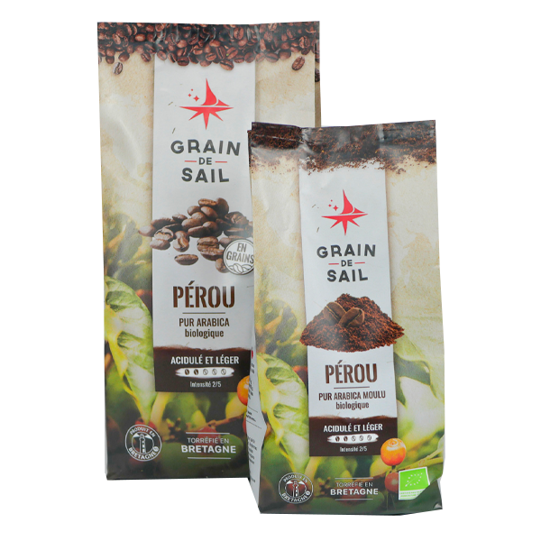 Gamme café Pérou GMS Grain de Sail